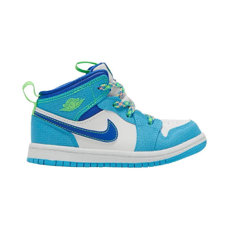 Jordan 1 Mid Powder Blue Racer Blue (TD) (DA8013-400)