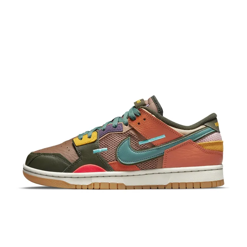 Nike Dunk Low Scrap Archeo Brown (2021) – “Archeo Brown / Bicoastal-sport Spice” (DB0500-200)