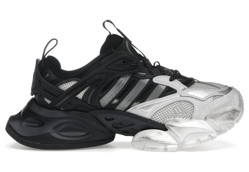 adidas XLG Runner Deluxe White Black (JR0861)