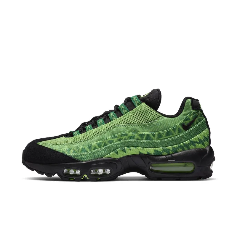 Nike Air Max 95 Naija Pine Green/Black-Sub Lime-White (CW2360-300)