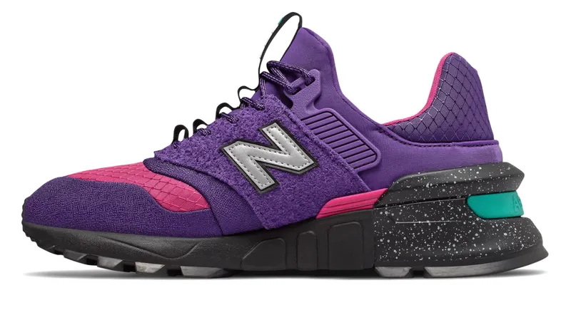 New Balance 997S Cordura Purple Pink Purple/Pink-Turquoise (MS997SA)