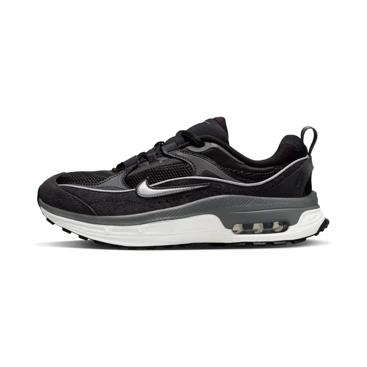 Nike Air Max Bliss “Black / Oil Grey / Iron Grey / Metallic Silver” (DZ6754-002)