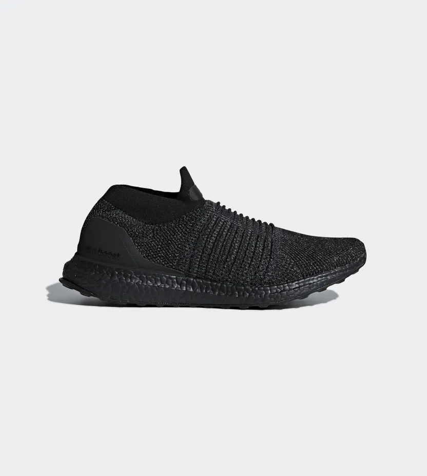 adidas Ultra Boost Laceless Mid Triple Black