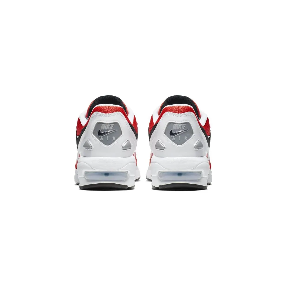Nike Air Max2 Light Habanero Red White/Black-Habanero Red-Cool Grey-Electro Green-Hyper Jade (AO1741-101)