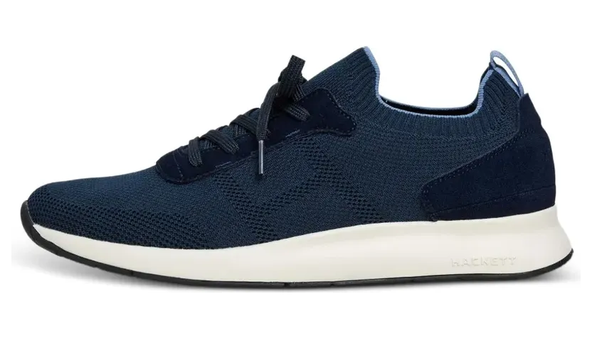 Hackett London H-Runner met gebreide constructie “Blue” (HMS200110)