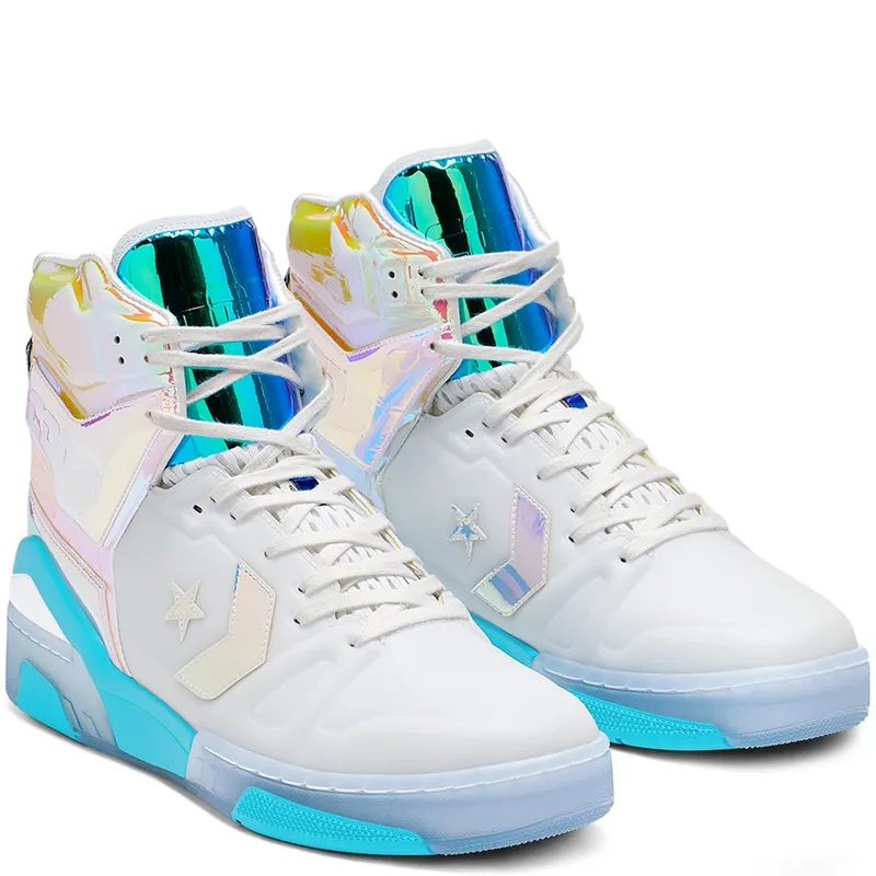 Converse ERX Impress Hi Iridescent White/Bold Jade-Gnarly Blue (163778C)