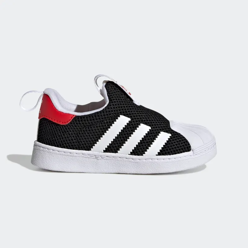 Adidas Superstar 360 Core Black / Cloud White / Vivid Red (GZ5035)