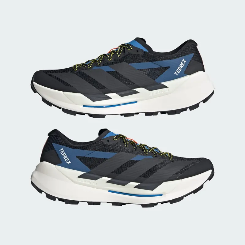 Adidas Terrex Agravic TT Trailrunningschoenen Core Black / Carbon / Ray Blue (HP7010)