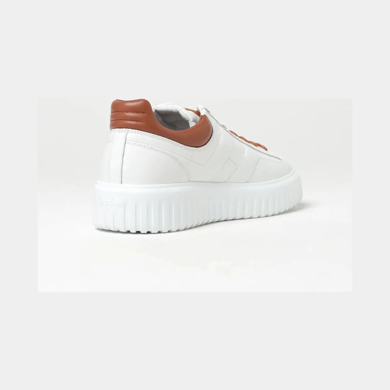 Hogan H-Stripes Leather Sneakers White 1 (HXM6450FC60LE90446) (2)