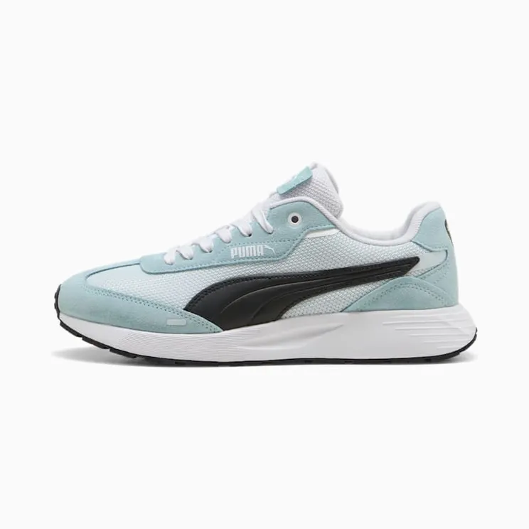 Puma Runtamed Wind mesh “Dewdrop / Puma Black / Turquoise Blue” (408618_02)