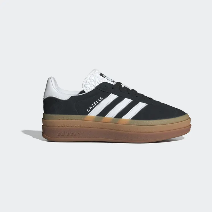 adidas Gazelle Bold “Core Black / Cloud White / Cloud White” (IE0876)