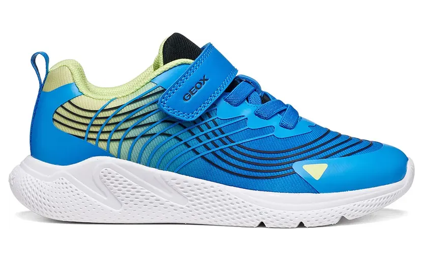 Geox sneaker Royal / Lime (J66GBB0119J-C4344)