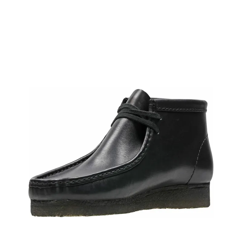 Clarks Originals Wallabee Boot Black Leather (26155512)