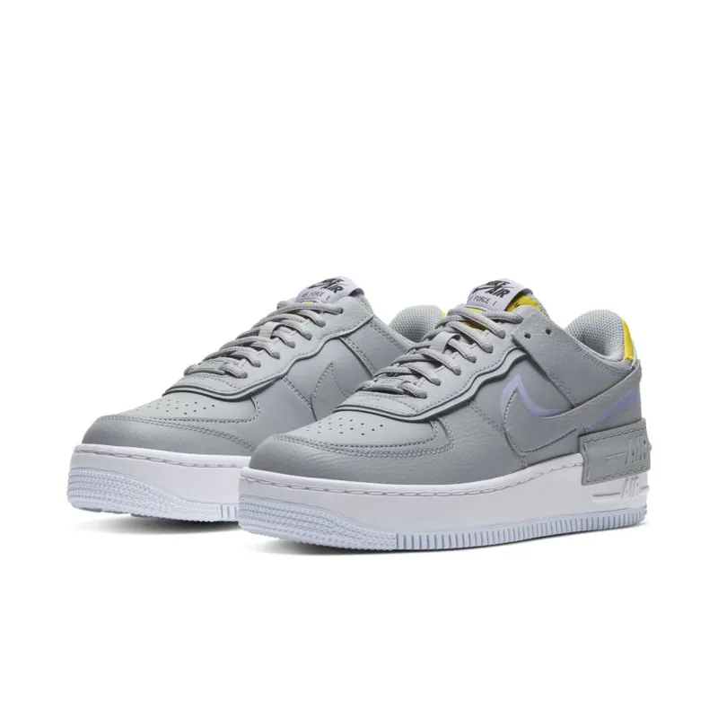Nike Air Force 1 Shadow Wolf Grey Lavender Mist (W) Wolf Grey/Lavender Mist (CI0919-002)