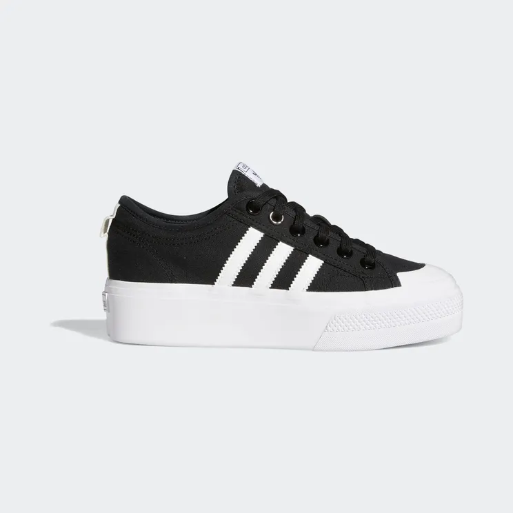 adidas Nizza Platform “Core Black / Cloud White / Cloud White” (FV5321)
