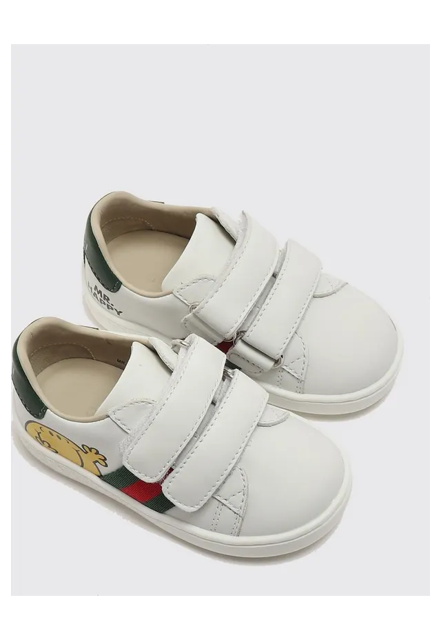 Gucci Ace Printed Leather White (858455COWB09085)