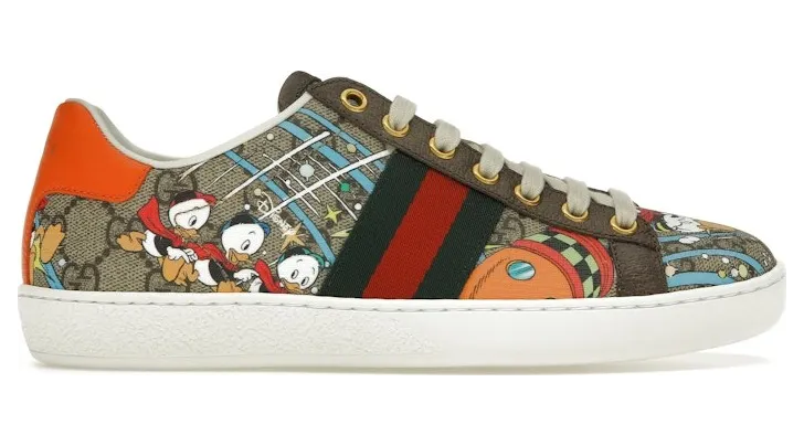 Gucci Ace x Disney Huey, Dewey, Louie Print (W)