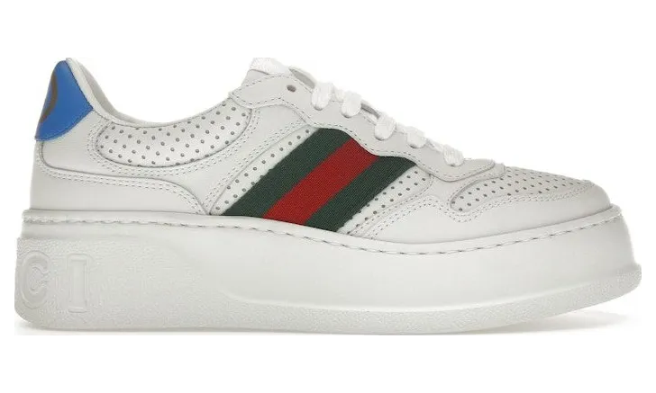 Gucci Chunky GG Web Sneaker White Blue (670415 UPG10 9060)
