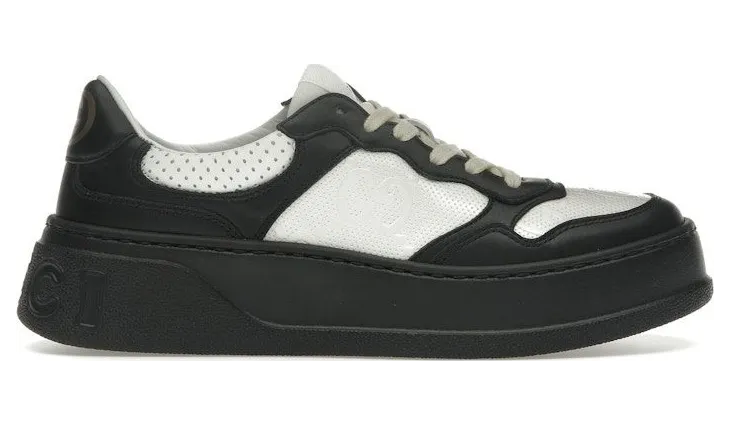 Gucci GG Embossed Sneaker Black White (‎684911 AAA4T 1068)