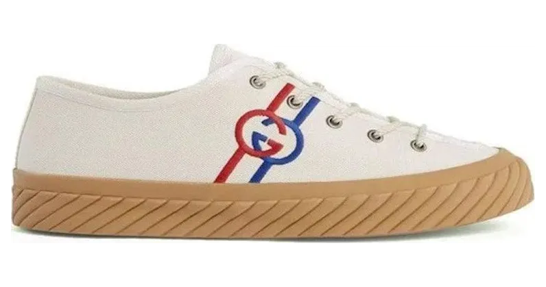 Gucci Interlocking G Low Beige Red Blue (703032-9ARZ0-9097)