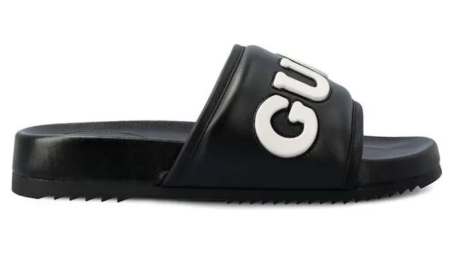 Gucci Logo Slide Black (742009 AABYM 1347)