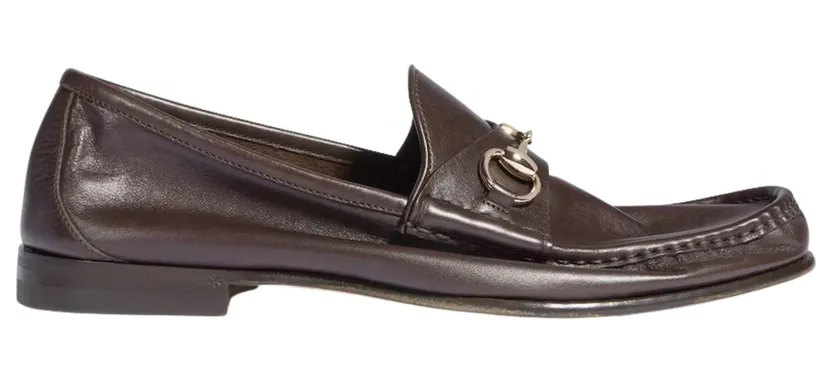 Gucci Lugano Leather Loafers 864119AAF3Q2140