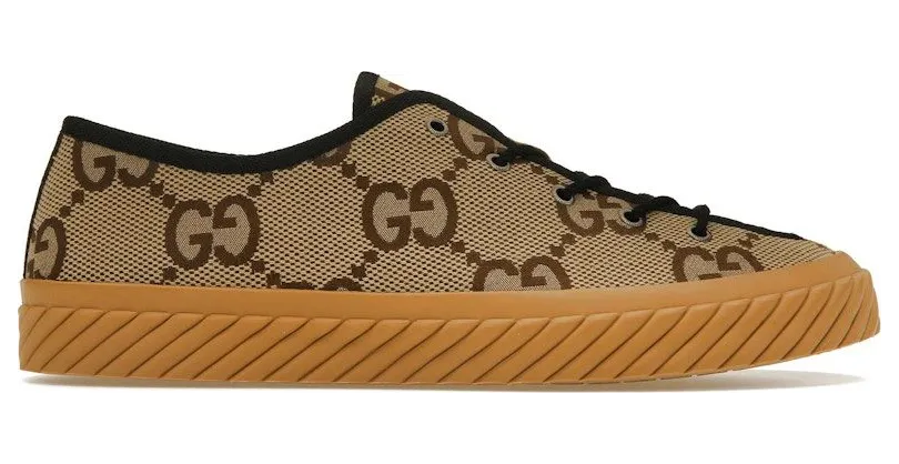 Gucci Maxi GG Low Top Beige Ebony (_703031 UKOH0 2590)