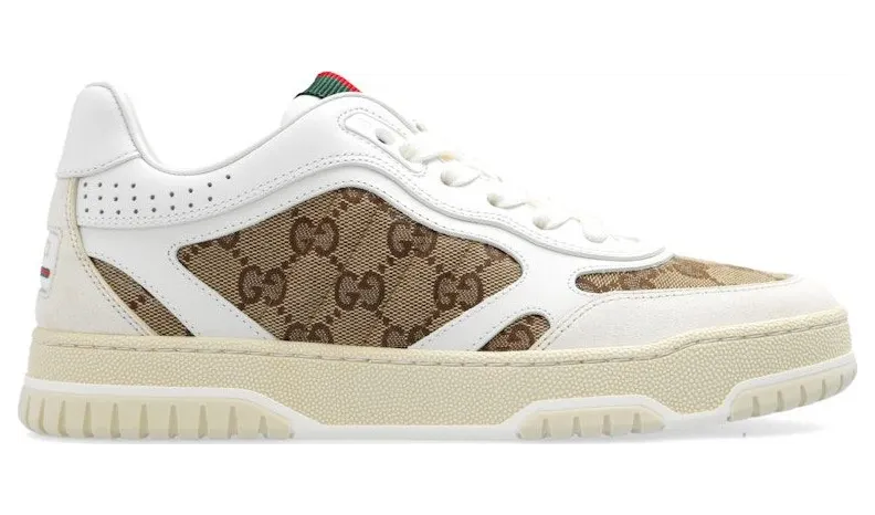 Gucci Re-Web Sneaker GG Canvas White Beige (785452 AADHW 9573)