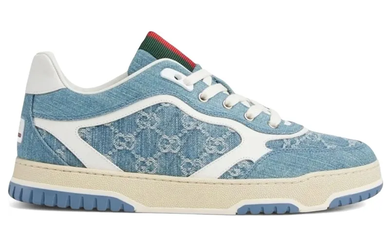 Gucci Re-Web Sneaker Light Blue Denim (834708 FAEVU 4645)
