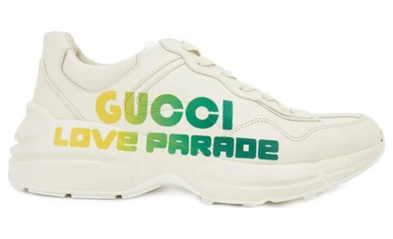 Gucci Rhyton Love Parade Beige Yellow Green (708796-DRW00-9522)