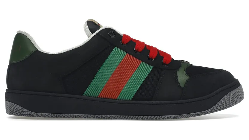 Gucci Screener Black Suede