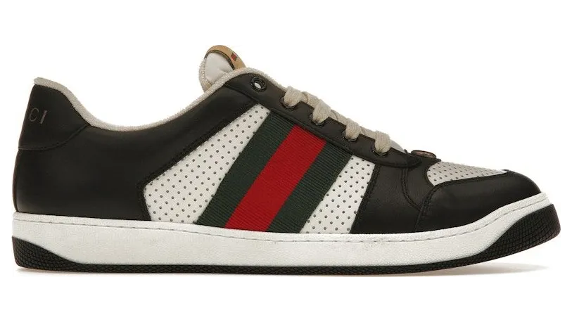 Gucci Screener Black White Green Red Web (546163 AAA4S 1061)
