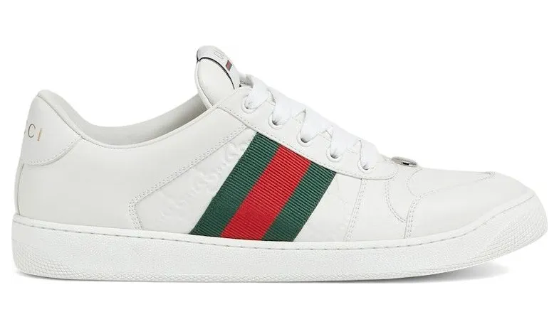 Gucci Screener Distressed GG Embossed White (798785 AADU0 9094)