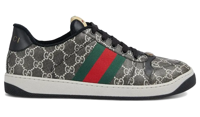 Gucci Screener GG Supreme Black Grey (763525 FACMI 8444)