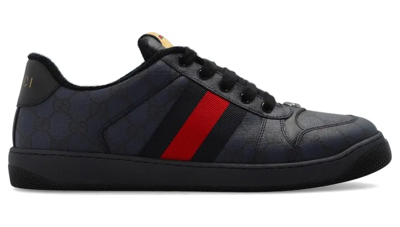 Gucci Screener GG Supreme Dark Blue Red (763525 FACMI 8443)