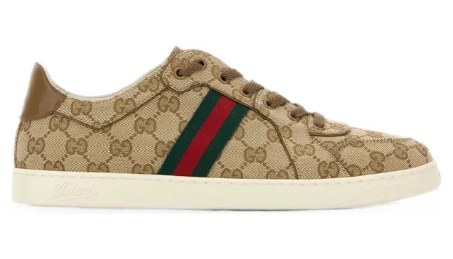 Gucci Stretch Low-top “Neutrals/Brown” (871608 FAF48 9644)