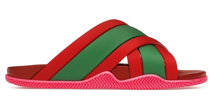 Gucci Web Slide Pink Rubber (627820 J8700 6559)