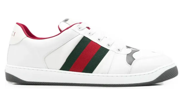 Gucci Web-stripe Interlocking G “White” (A00147 FAGAU 9059)