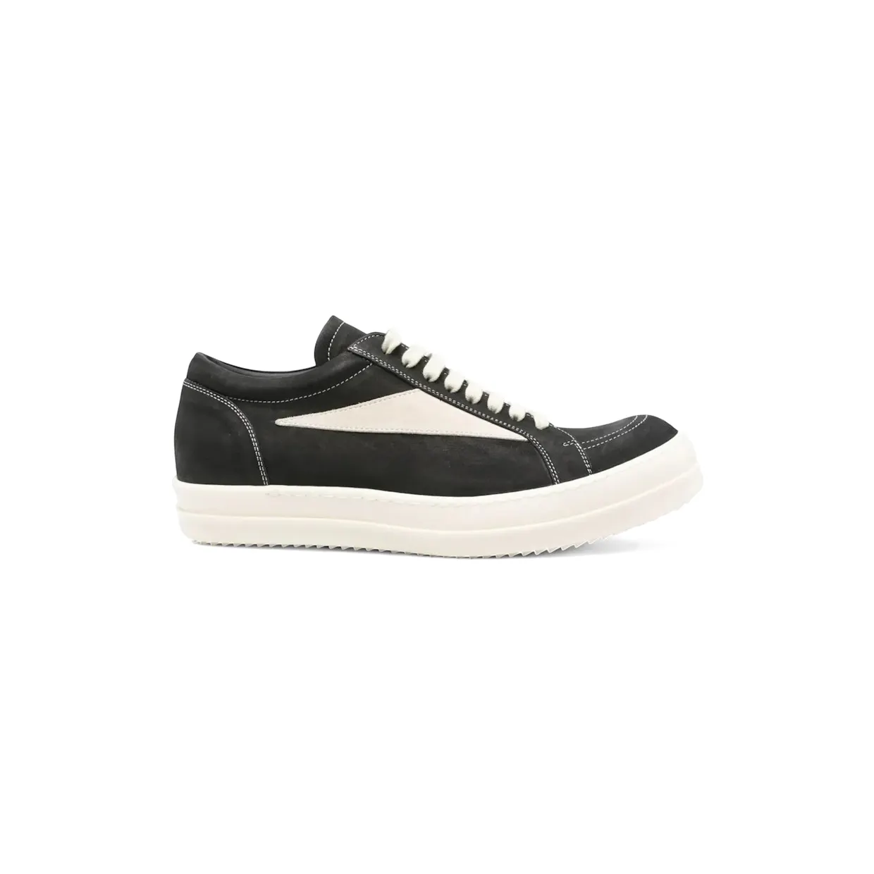 Rick Owens Concordians Vintage Low Black Milk Suede (RU02E1897 LWNLVS 911)