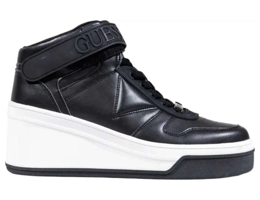 Guess – Rubeka Flfruk Ele12 – Women – Shoes – Black (FLFRUK-ELE12-BLACK)