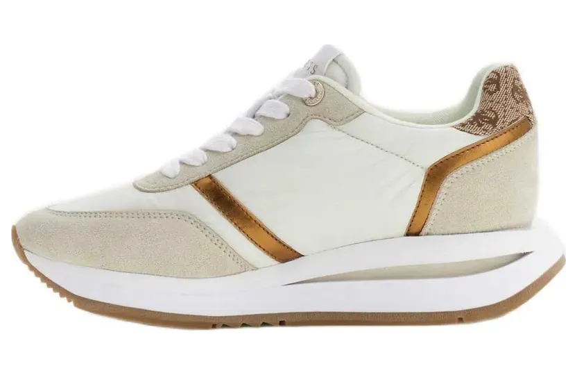 Guess sneaker White / Sand (FLPEAGELE12-WHISA)