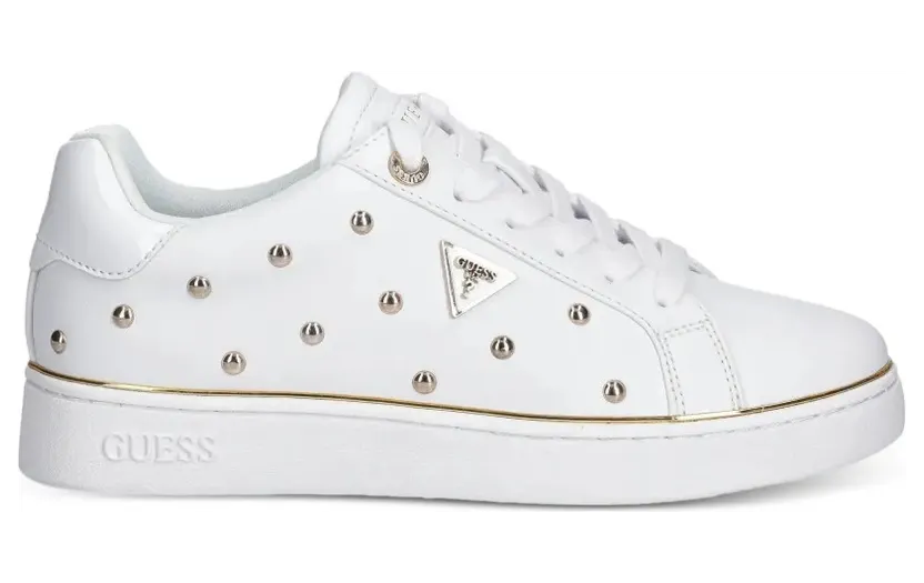 GUESS USA Bonitah with logo van studs – White (FLPBONELE12)