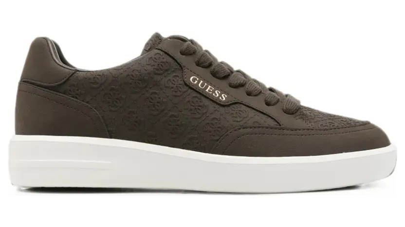 GUESS USA logo-embossed leather – Bruin (FMTYUJSUE12)