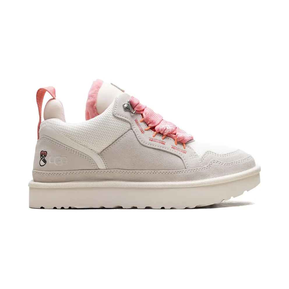 UGG Lowmel Love ’25 Jasmine/Tropical Pink – White (1172170)