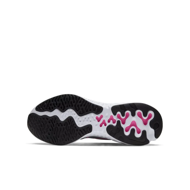 Nike Renew Run Black Pink Glow (GS) Black/Light Smoke Grey/White (CT1430-092)