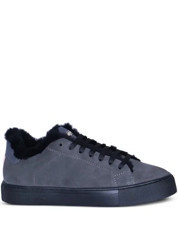 Hide&Jack with afwerking van bont – Grey (EOILLMODGRBLKMTB)