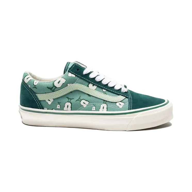 Vans Vault OG Old Skool LX Undefeated U-Man Bistro Green (VN0A4P3X7AF)