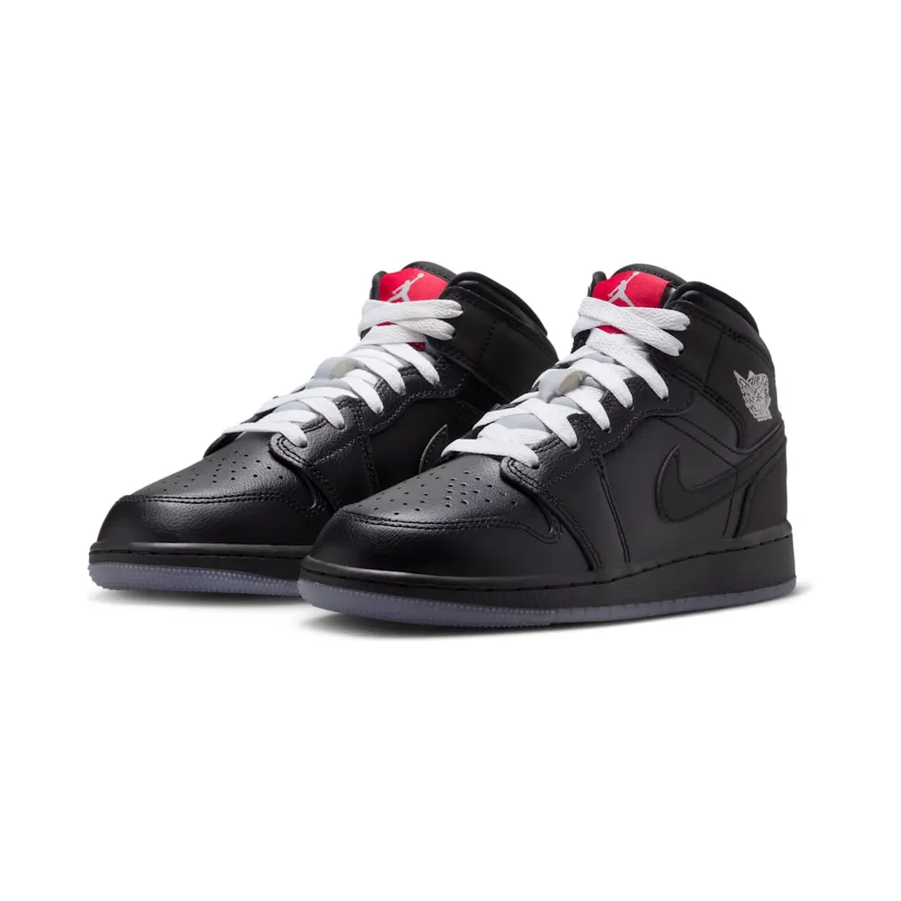 Jordan 1 Mid SE GS “Black Metallic Reimagined” (HV5180-010)