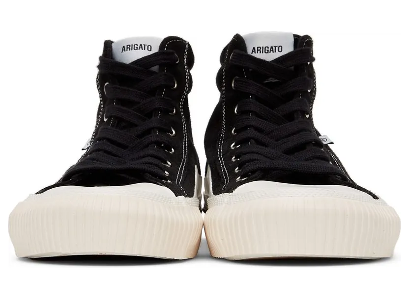 Axel Arigato Black Suede Midnight Hi Sneakers (38024) (2)
