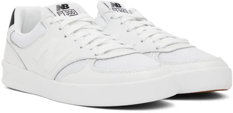 Comme des Garçons Homme White New Balance Edition CT300 Sneakers (HI-K102-1)